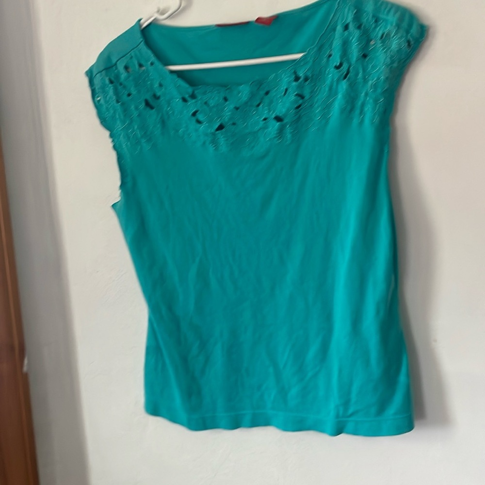 Medium teal blouse